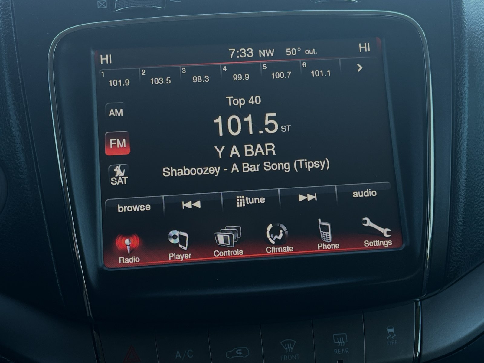 2018 Dodge Journey Specs